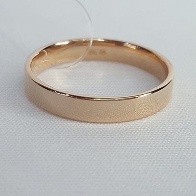 Обручальное кольцо из золочёного серебра, 925, 12 900 тг