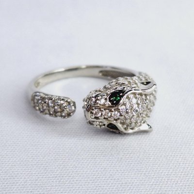 Кольцо из серебра с фианитами, 925, 24 900 тг