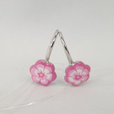 Серьги из серебра с эмалью, 925, 8 950 тг