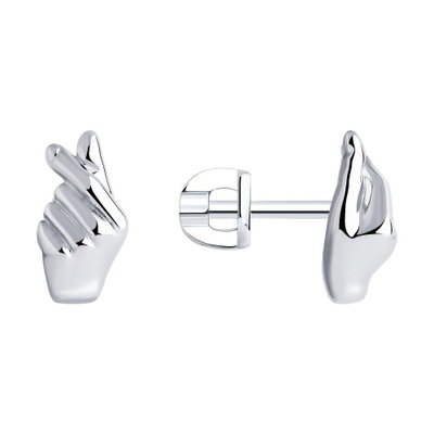 Серьги из серебра, 925, 21 200 тг