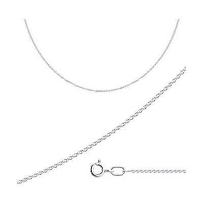 Цепь из серебра, 925, 6 250 тг