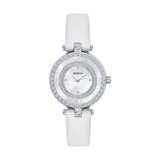 Женские  серебряные  часы с фианитами из серебро