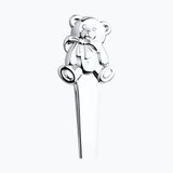 Ложка детская «Мишутка» из серебро — вид 2