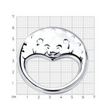 Погремушка "Ежик" из серебро — вид 2