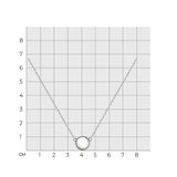 Колье из серебра с перламутром из серебро — вид 3