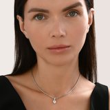 Подвеска из серебра с топазом из серебро — вид 5