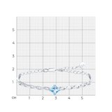 Браслет из серебра с топазом из серебро — вид 4