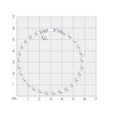 Браслет из серебра с жемчугом из серебро — вид 5