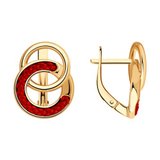 Серьги из серебра из серебро