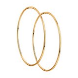 Серьги из золоченого серебра из серебро