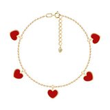 Браслет из золочёного серебра из серебро