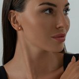 Серьги из золоченого серебра из серебро — вид 4