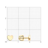 Серьги из золоченого серебра из серебро — вид 5