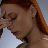 Серьги из золочёного серебра из серебро — вид 3