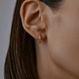 Серьги из золоченого серебра из серебро — вид 2