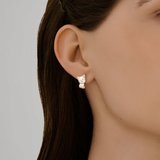 Серьги из золочёного серебра с эмалью из серебро — вид 2