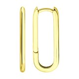 Серьги из золочёного серебра из серебро