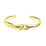 Браслет серебро, покрытие Вермель золото 999 пробы с эмалью из серебро