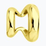 Серьга серебро, Вермель золото 24 карата из серебро — вид 2