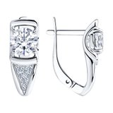 серьги из серебро