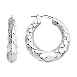 Серьги из серебра из серебро