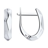 Серьги из серебра из серебро