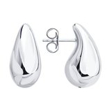 Серьги из серебра из серебро
