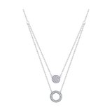 Колье из серебра с фианитами из серебро