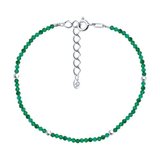 Браслет из серебра с кварцами из серебро