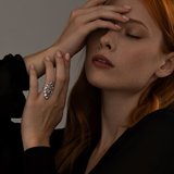 Кольцо из серебра из серебро — вид 5