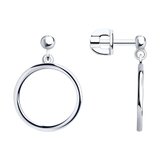 Серьги из серебра из серебро