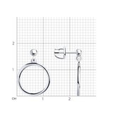 Серьги из серебра из серебро — вид 3