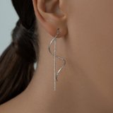 Серьги из серебра из серебро — вид 3