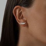 Серьги из серебра из серебро — вид 2