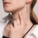 Серьги из серебра с фианитами из серебро — вид 4