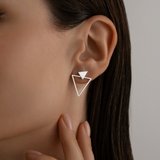 Серьги из серебра из серебро — вид 2