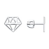 Серьги из серебра из серебро