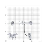 Серьги из серебра с фианитами из серебро — вид 4