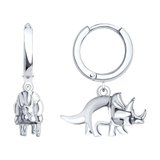 Серьги из серебра из серебро