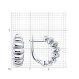 Серьги из серебра из серебро — вид 4