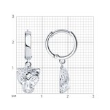 Серьги из серебра из серебро — вид 4