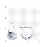 Серьги из серебра из серебро — вид 4