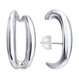 Серьги из серебра из серебро