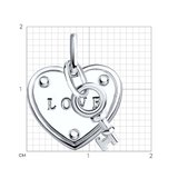 Подвеска из серебра из серебро — вид 3