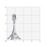 Подвеска-шарм  из серебра из серебро — вид 3