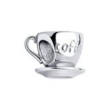 Подвеска-шарм из серебра с эмалью из серебро