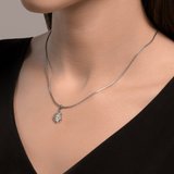 Подвеска из серебра с фианитами из серебро — вид 4