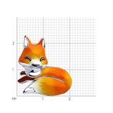 Брошь из серебра с эмалью из серебро — вид 3