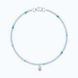 Браслет из серебра с фианитами из серебро