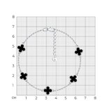 Браслет из серебра с эмалью из серебро — вид 5